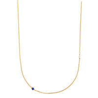Elemental shortie - Lapis Lazuli | Verguld en zilver